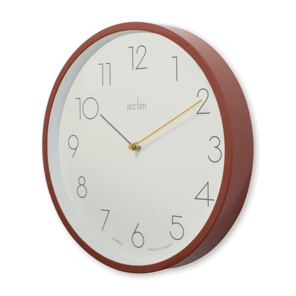 ACCTIM TABY CLOCK SOFT CORAL