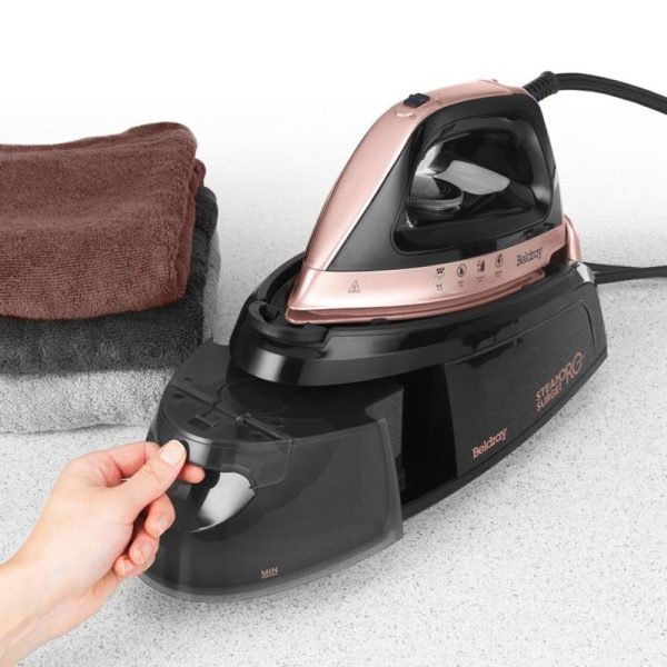 BELDRAY ROSE GOLD 2400W STEAM SURGE IRON BEL01137