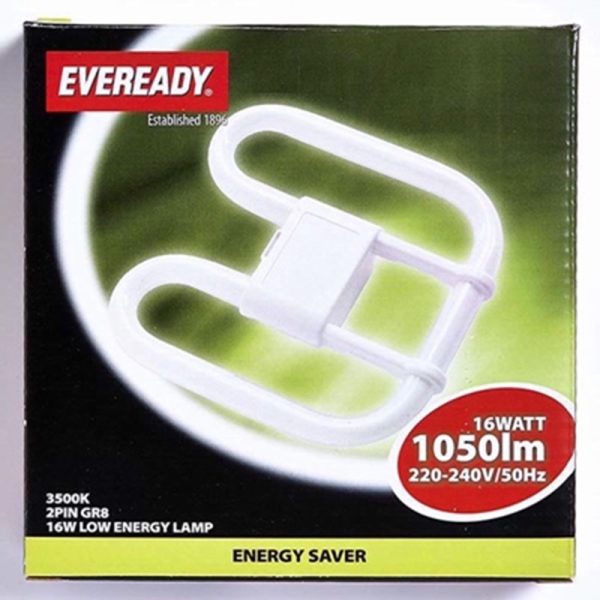 EVEREADY 2D LAMP 2 PIN 16W S710