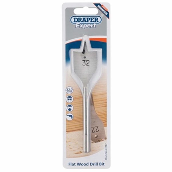 DRAPER WOOD BIT FLAT 32.0 MM