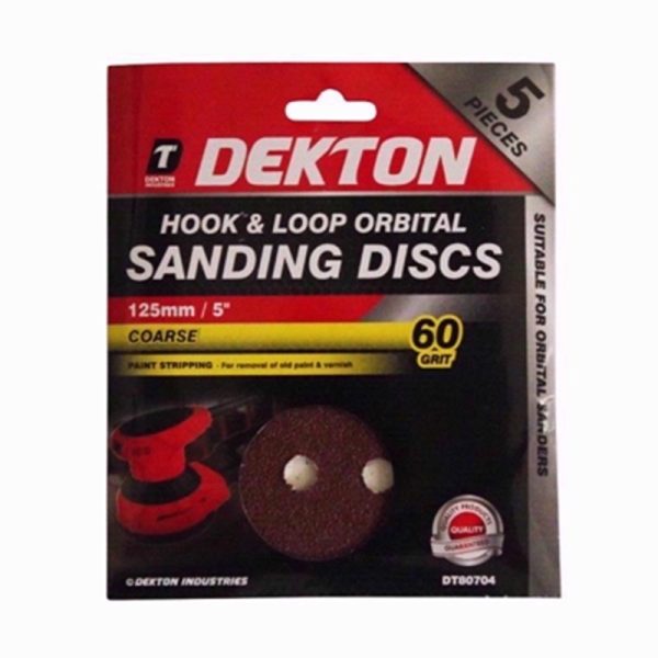 DEKTON HOOK /LOOP SAND DISC 5PC