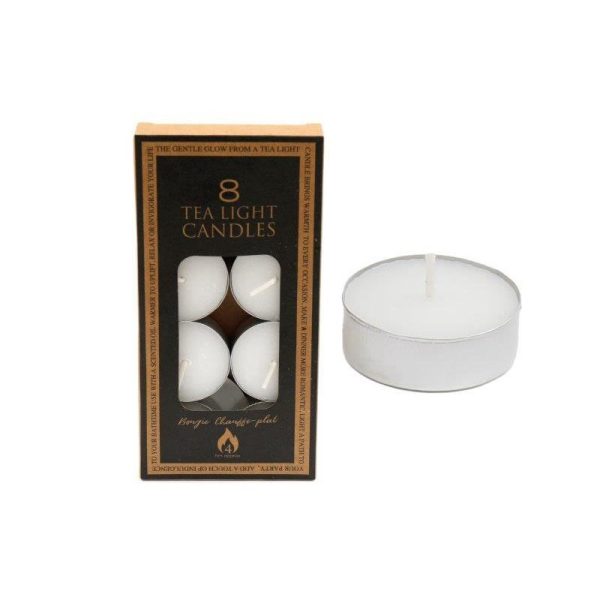 SIL CANDLE TEALIGHTS 8 4HOUR