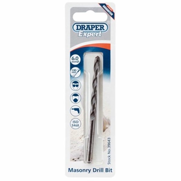 DRAPER MASONRY DRILL 6.0X100MM