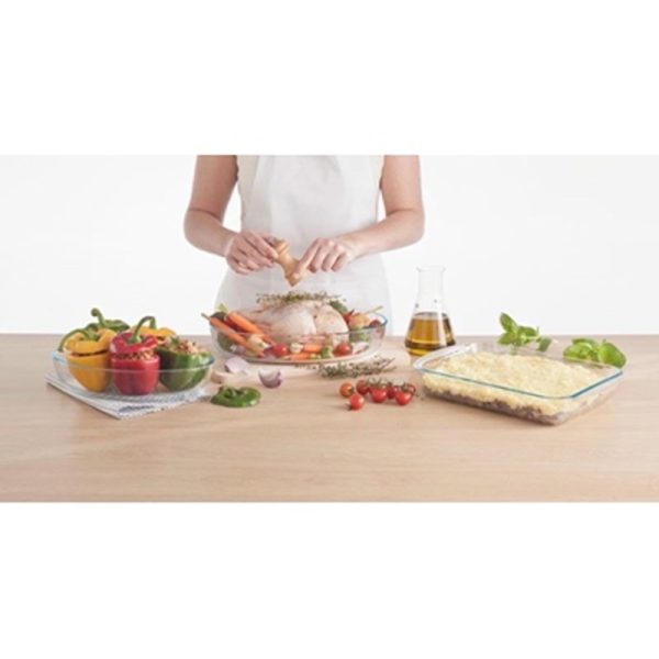 PYREX CLASSIC OVAL ROASTER 35X24CM (PM)