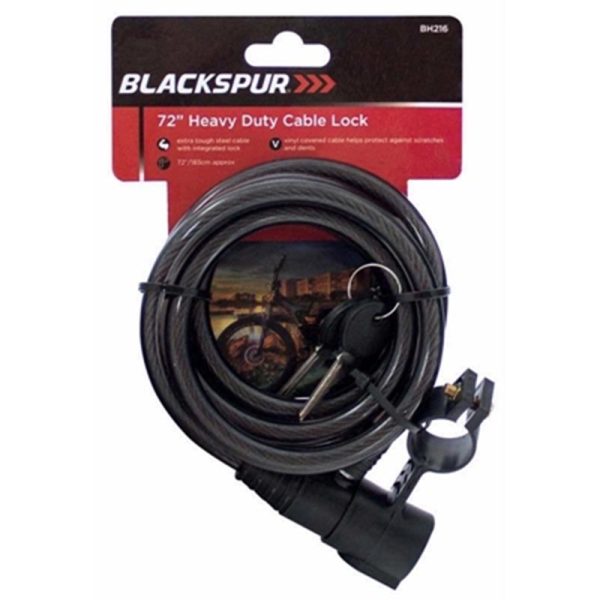 BLACKSPUR 6FT CABLE LOCK