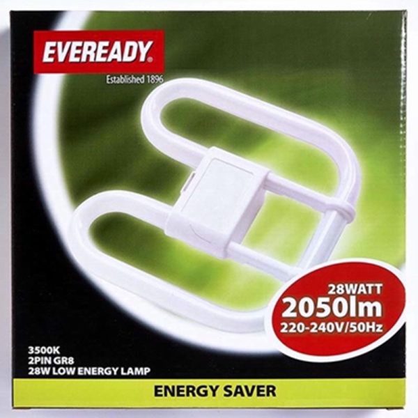 EVEREADY 2D LAMP 2 PIN 28W S712