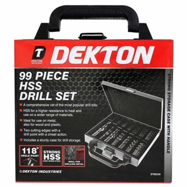 DEKTON HSS DRILL 99PC SET