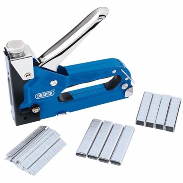 DRAPER STAPLE GUN/TACKER KIT 1500PCS