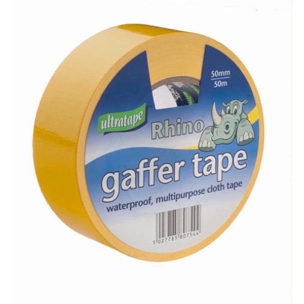 ULTRATAPE YELLOW GAFFA 50 X 50