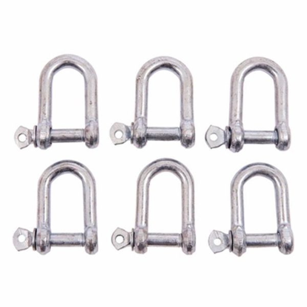 AMTECH D SHACLES 8MM 6PC