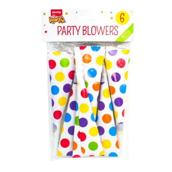 TIME TO PARTY BLOWERS LARGE