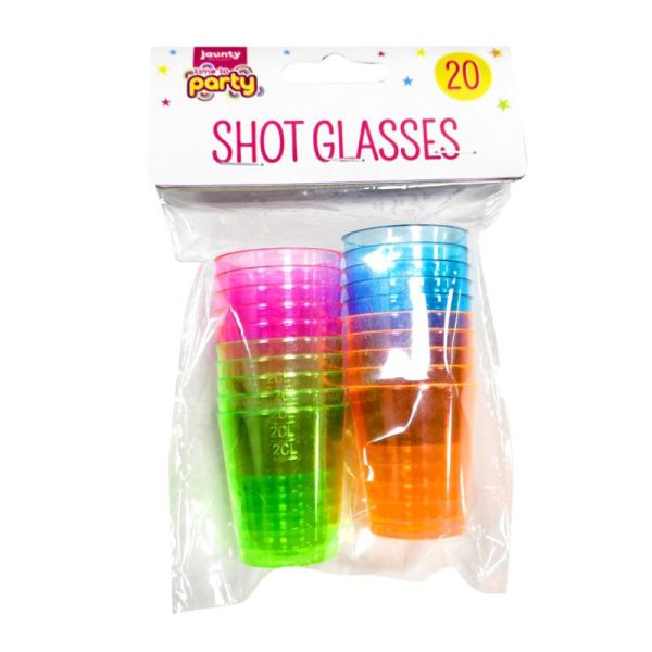 TIME TO PARTY SHOT GLASSES 20PC