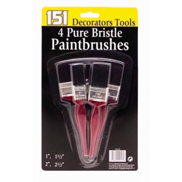 151 PAINTBRUSH SET PACK OF 4