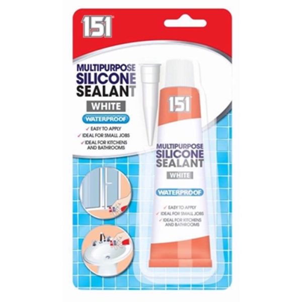 151 SILICON SEALANT WHITE TUBE 70G