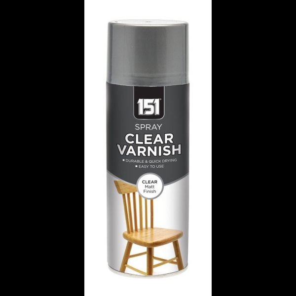 151 SPRAY PAINT 400ML CLEAR MATT VARNISH