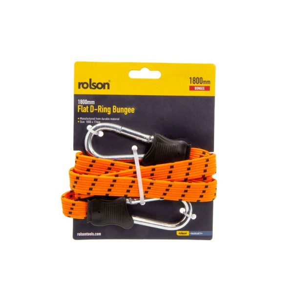 ROLSON BUNGEE FLAT D-RING 1800MM