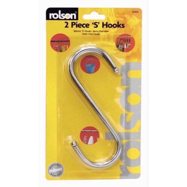 ROLSON S HOOK 125MM 2PCE