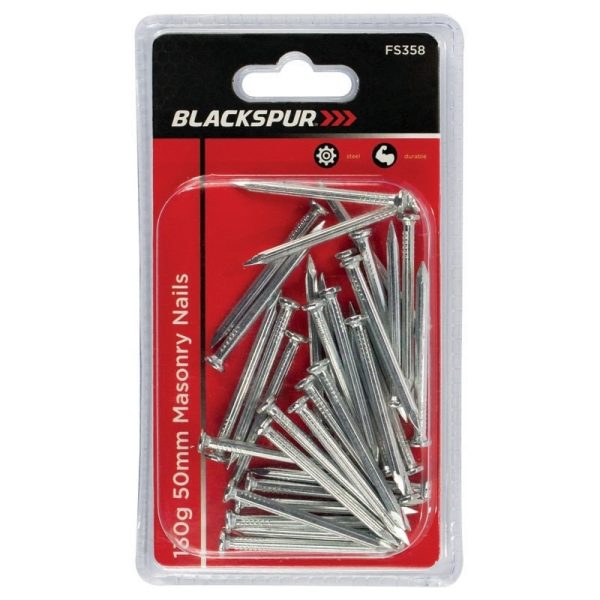 BLACKSPUR MASONRY NAILS 120G 50MM