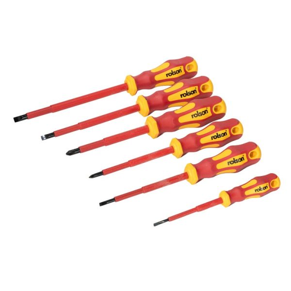 ROLSON SCREWDRIVER SET VDE 6PCE