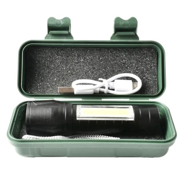 DEKTON RECHARGEABLE LED FLASHLIGHT MINI USB