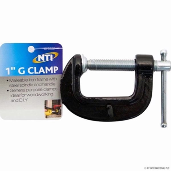 MARKSMAN METAL G CLAMP 1 INCH