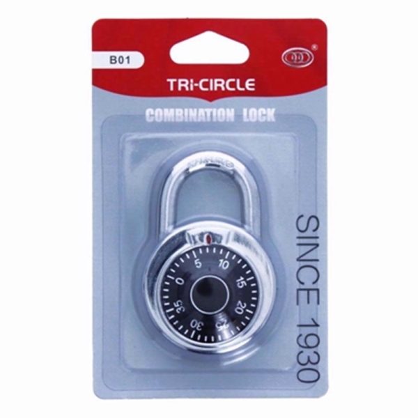 TRICIRCLE COMBINATION PADLOCKS