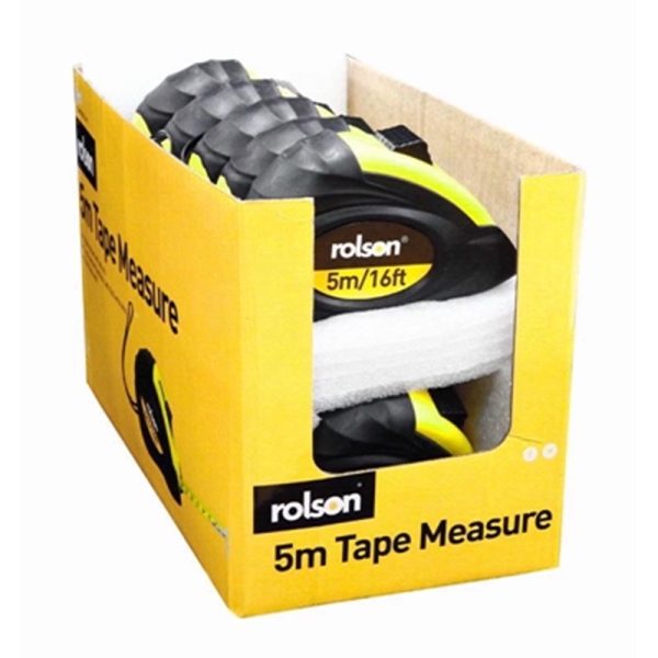 ROLSON TAPE MEASURE 5MX19MM