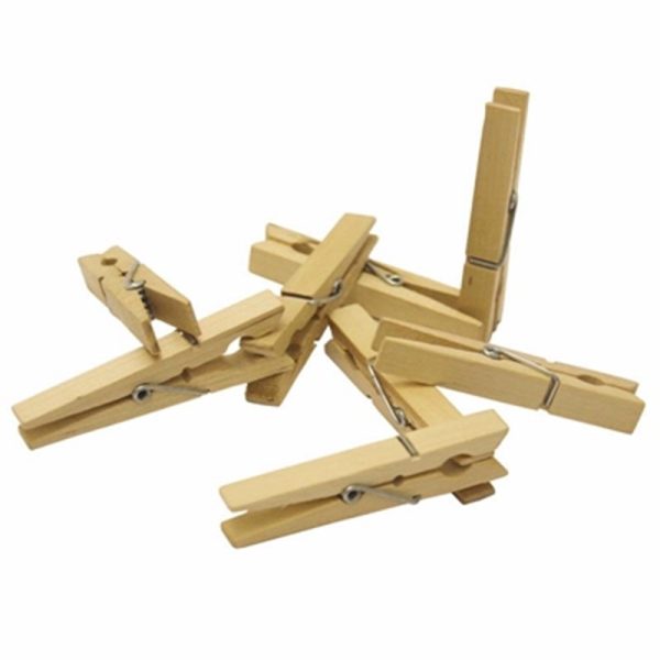 JVL PEG WOODEN 24 PEGS