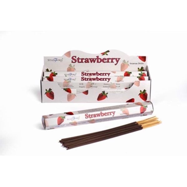 INCENSE STICKS STRAWBERRY PACK OF 6