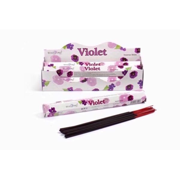 INCENSE STICKS VIOLET PACK OF 6