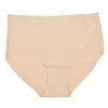 BRIEF LADIES 3 FULL BRIEFS NUDE ASSTD BR732