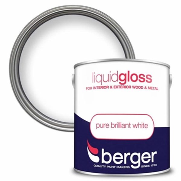 BERGER LIQUID GLOSS 2.5LITRE