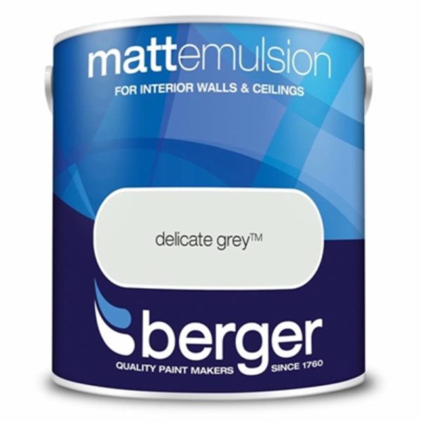 BERGER MATT EMULSION DEL GREY 2.5L