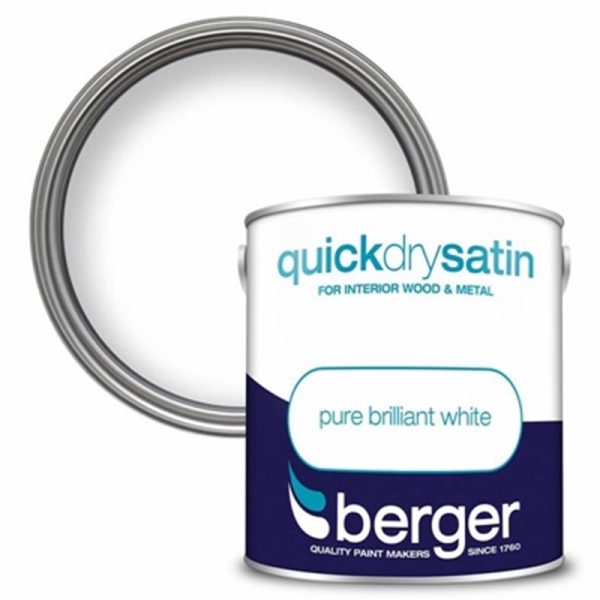 BERGER QUICK DRY SATIN 2.5LITRE