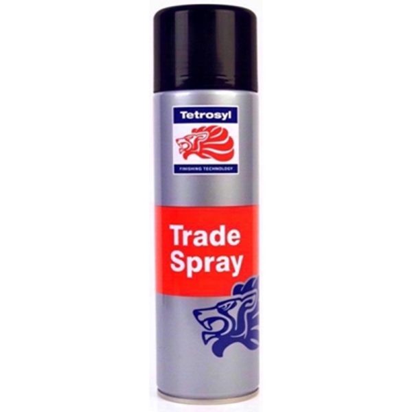 TRADE SPRAY MATT BLACK 500ML