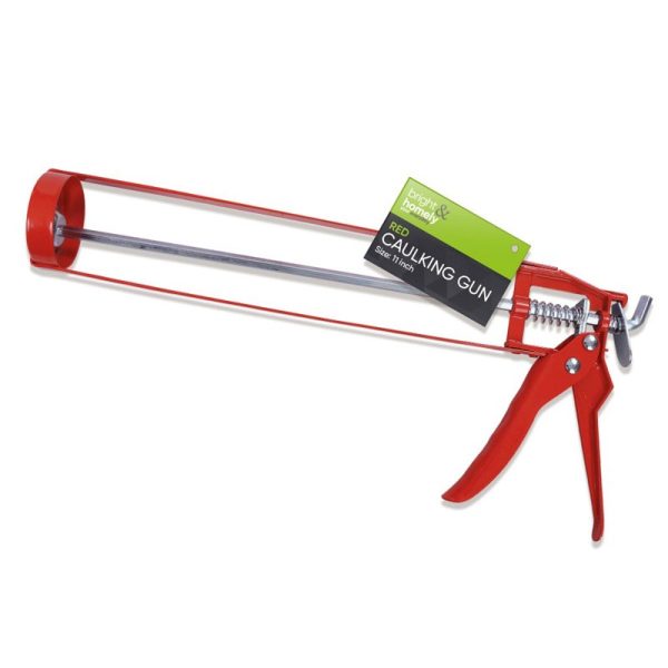 BRIGHT & HOMELY CAULKING GUN RED