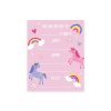 PARTY INVITES UNICORN PACK OF 20