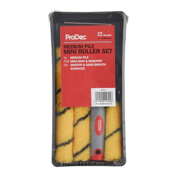 PRODEC EMULSION MINI ROLLER 4 INCH KIT