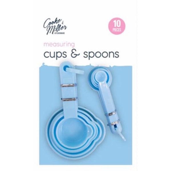 MEASURING CUPS AND SPOON SETS 10PC