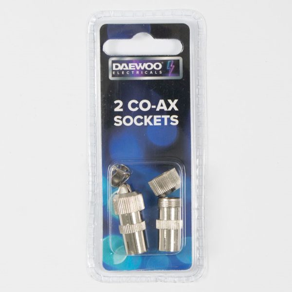 DAEWOO PACK OF 2 CO AXIAL SOCKETS