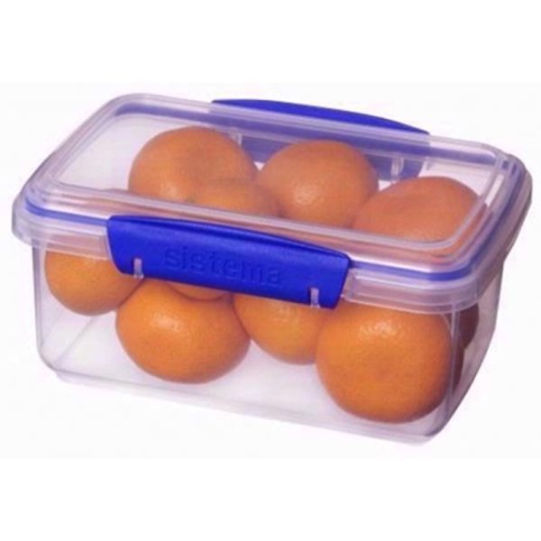 SISTEMA CLEAR RECT FOOD BOX 1 LTR