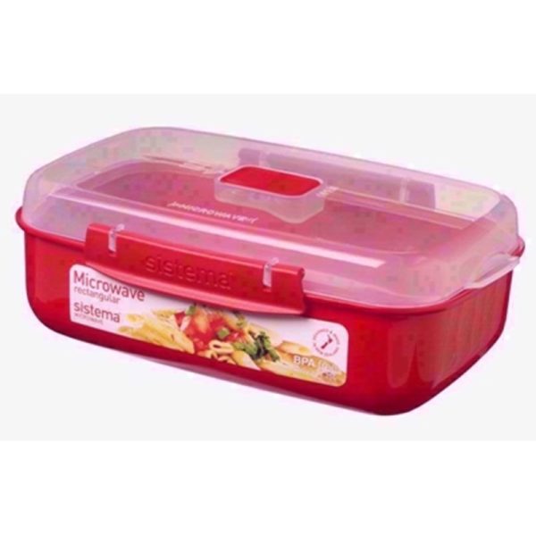 SISTEMA MICROWAVE RECT FOOD BOX 1.25 LTR