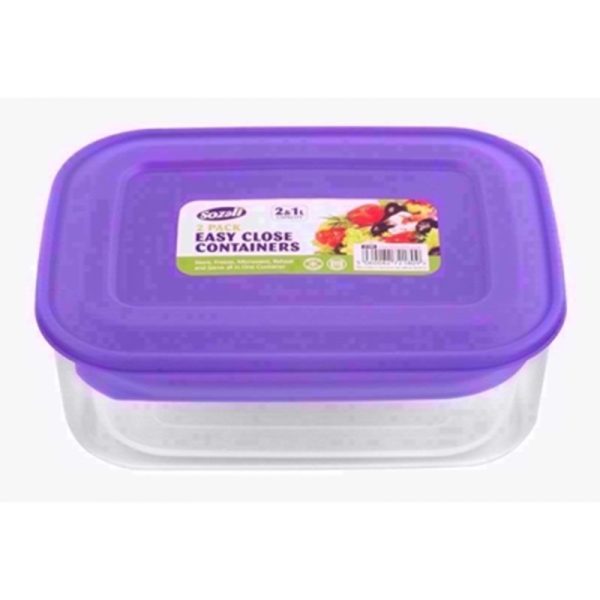 SOZALI 2 EASY FOOD BOX ASSTD