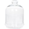 DOME GLASS DIA 14XH18CM