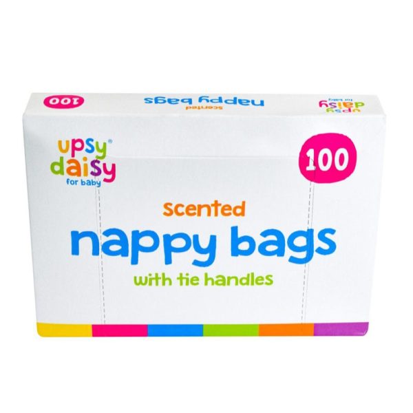 SCENTED NAPPY BAGS 100PC