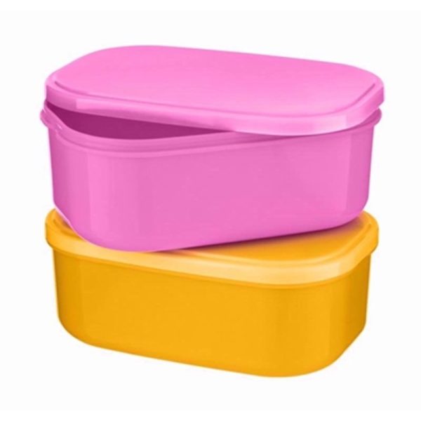 BABY PIPKIN HANDY CONTAINERS 450ML 2PCE