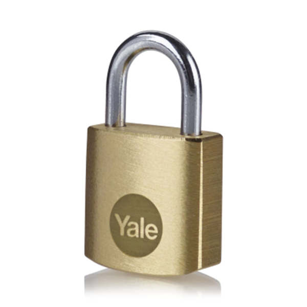 YALE BRASS PADLOCK 20MM