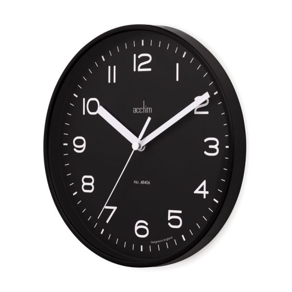 ACCTIM RUNWELL DUSK CLOCK BLACK