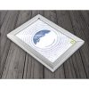 HOME COLLECTION SILVER FRAME A4