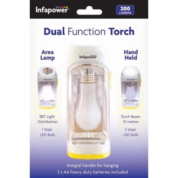 INFAPOWER DUAL FUNCTION TORCH